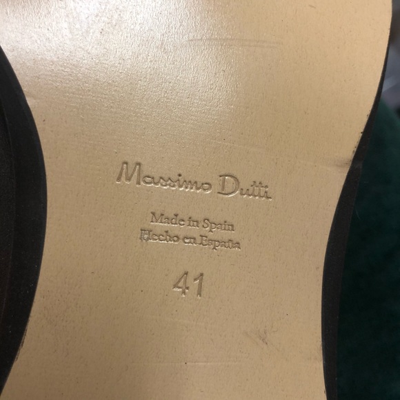 NWT. Ladies Ankle Boots. Massimo Dutti Cowboy Ankle Boots. Size 10 - Picture 8 of 8